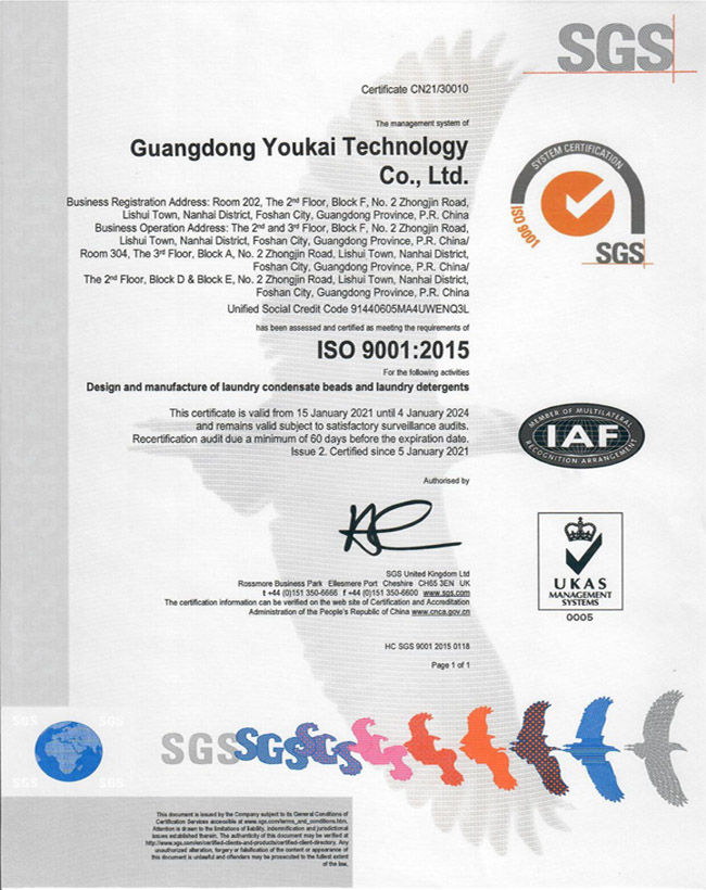 ISO 9001：2005年